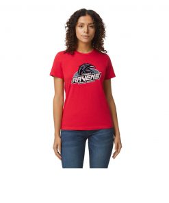 T-Shirt Softstyle® Rund Frau rot