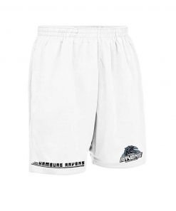 College Shorts Ravens Weiss