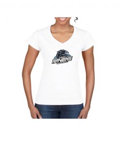 Softstyle® V-Neck Frau weiss